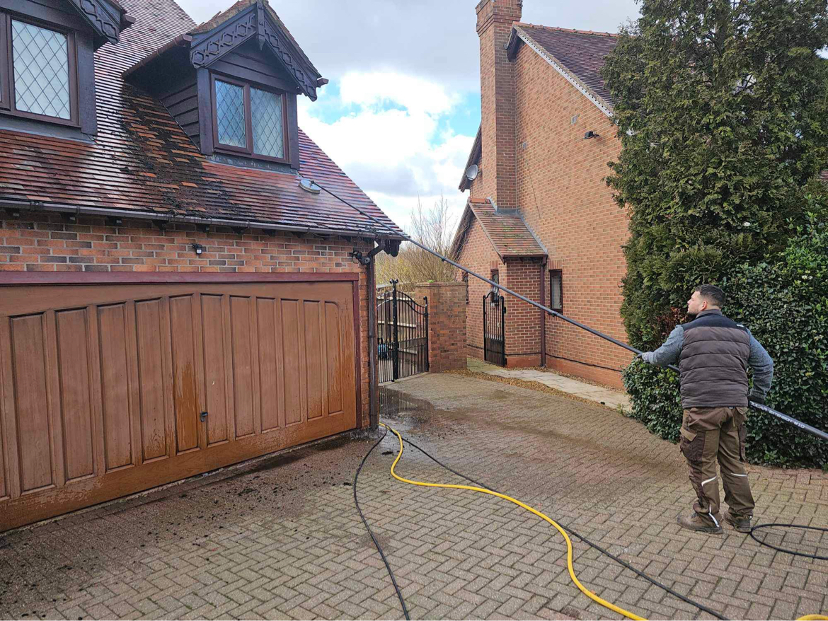 Roof cleaning & moss removal